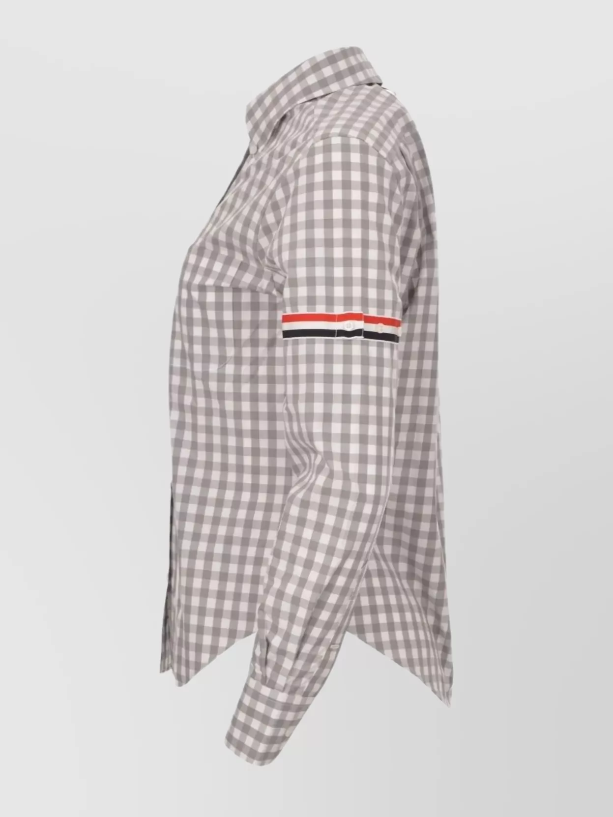 Thom Browne Long Sleeve Gingham Check Shirt