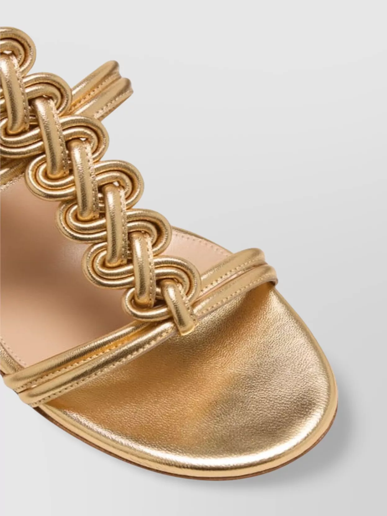 Gianvito Rossi Nappa Silk 45Mm Sandals