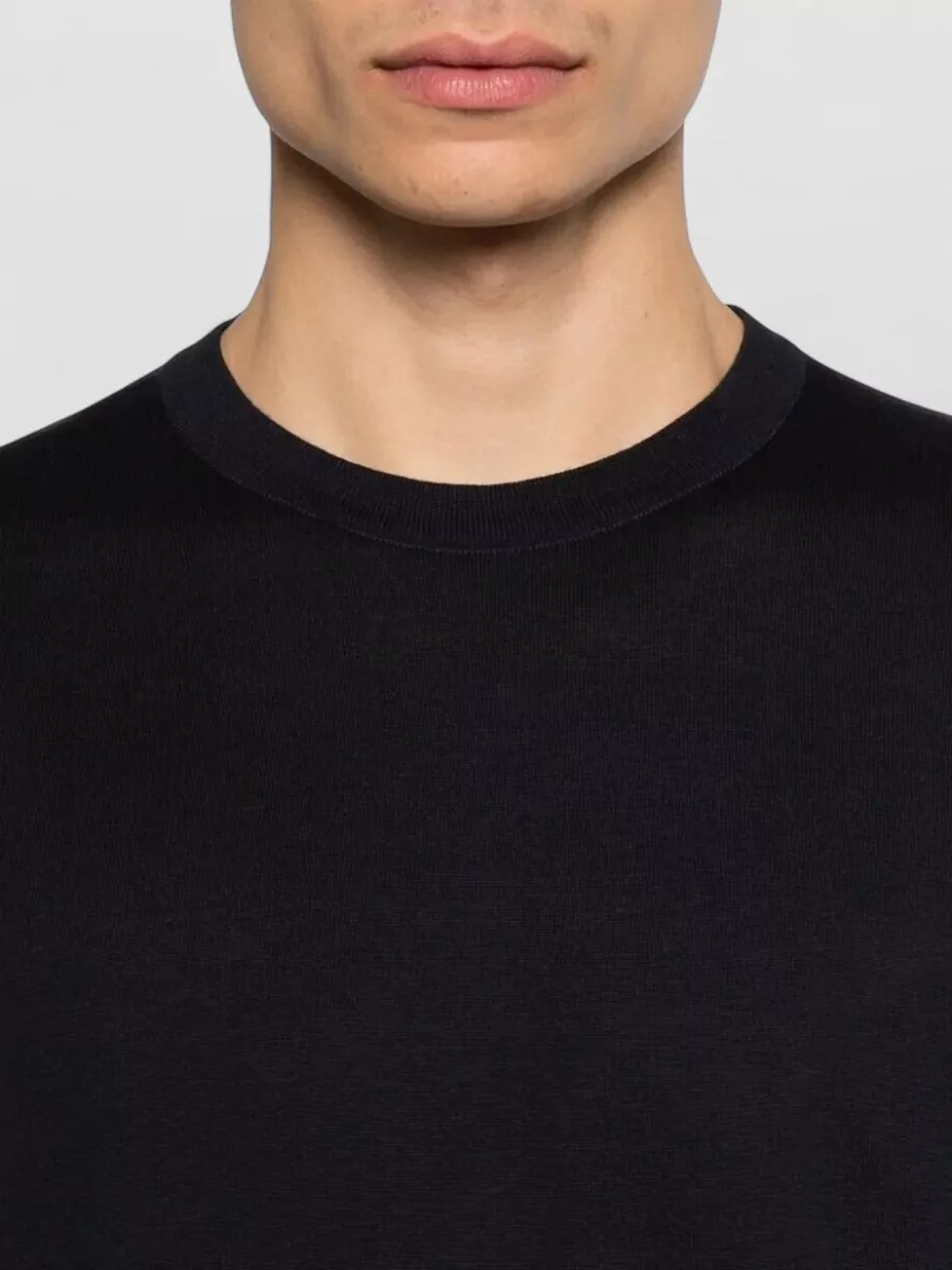 John Smedley Cotton Crewneck Short-Sleeve T-Shirt