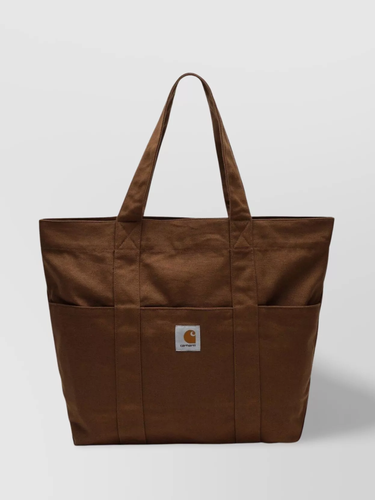 Carhartt Parker Tote Bag With Dual Top Handles In Brown