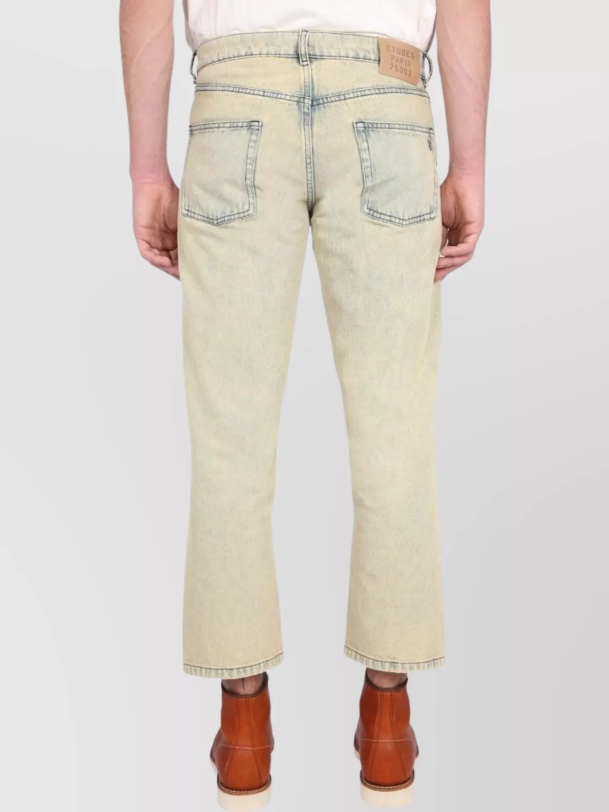 Études Denim Cropped Jeans Five Pockets