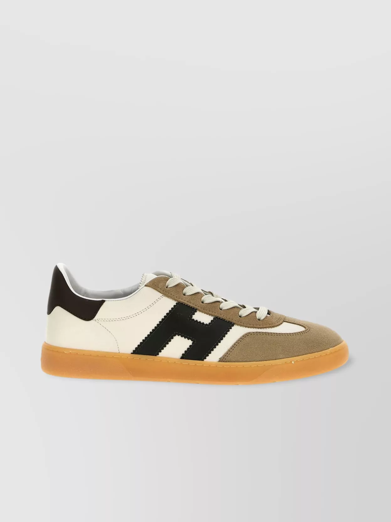 Hogan Stylish Sneakers With Contrast Panels And Rubber Sole