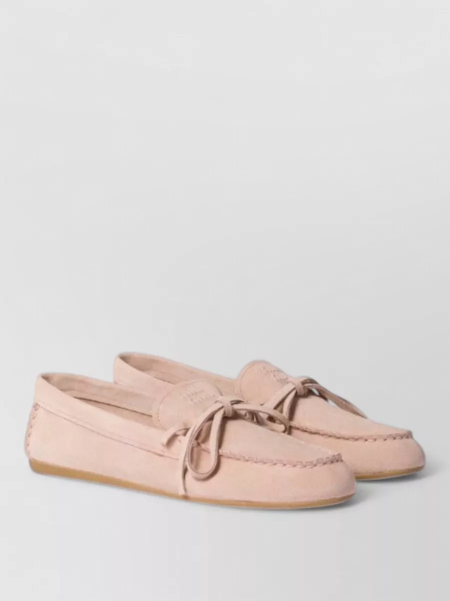Miu Miu suede loafers