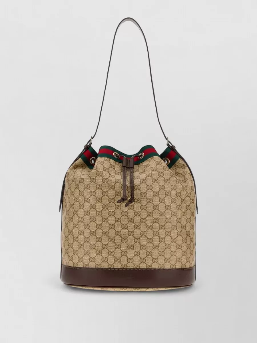 Gucci Na Fabric Shoulder Bag