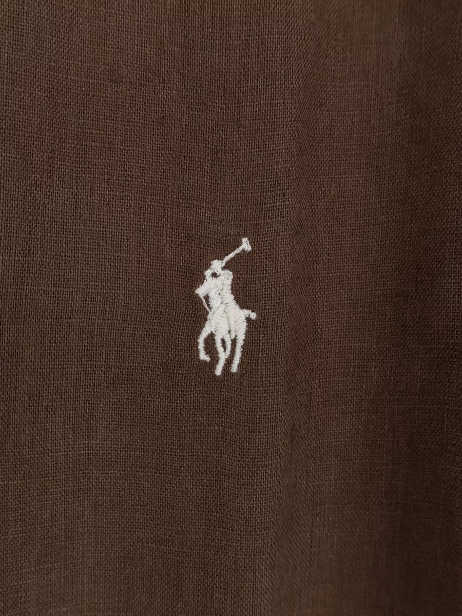 Polo Ralph Lauren Linen Slim-Fit Long-Sleeve Shirt