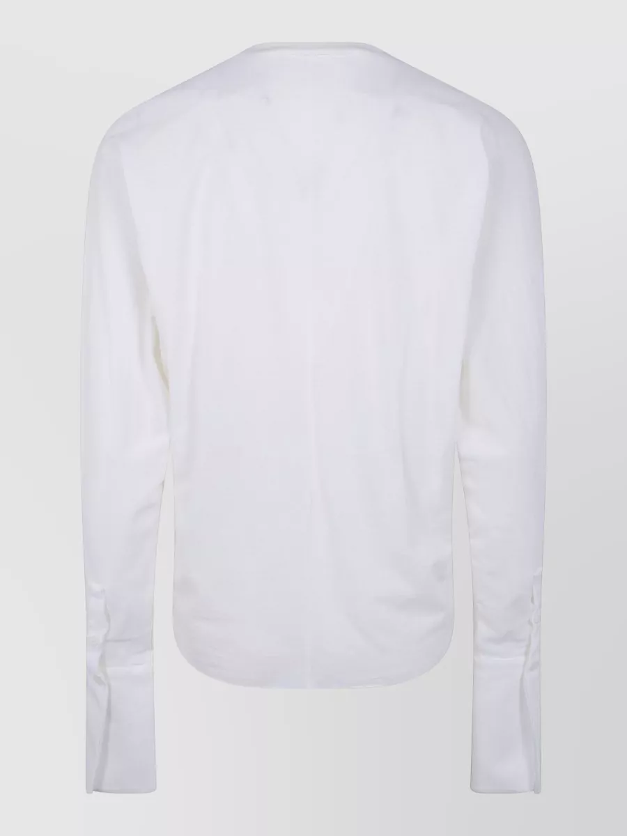 Darkpark Cotton Paris Long-Sleeve Crewneck Shirt