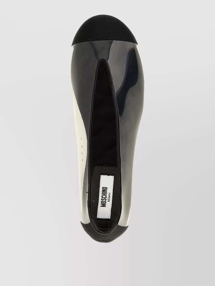 Moschino Pvc Ballerina Flats