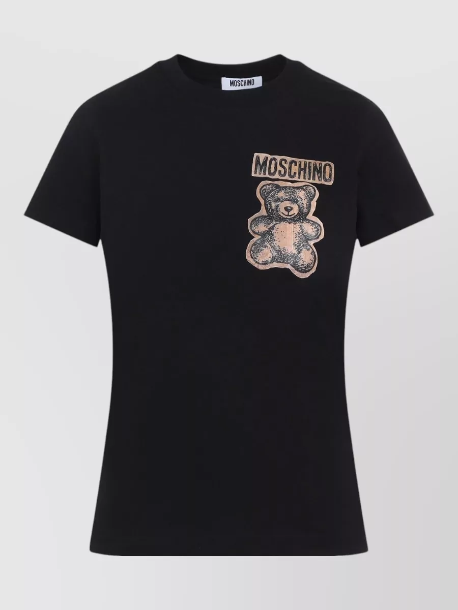 Moschino Logo Print Short-Sleeve T-Shirt