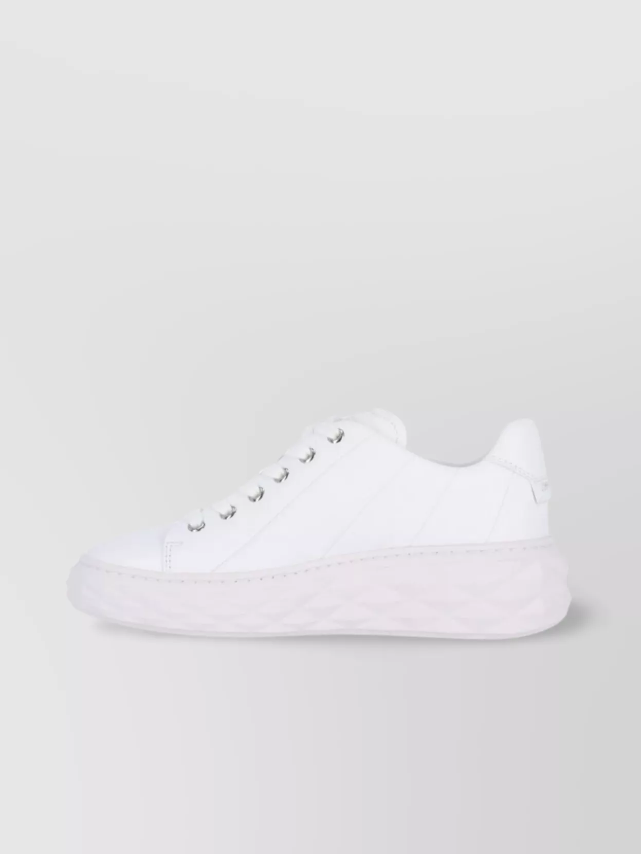 Jimmy Choo Low Top Sneakers With Textured Sole