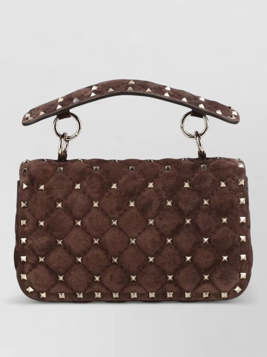 Valentino Garavani Rockstud Spike Small Leather Shoulder Bag
