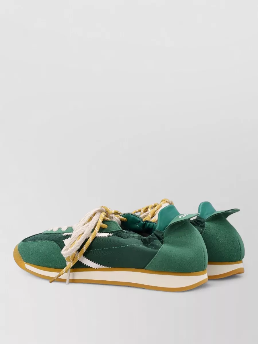 Puraai Vegan Leather Low-Top Sneakers