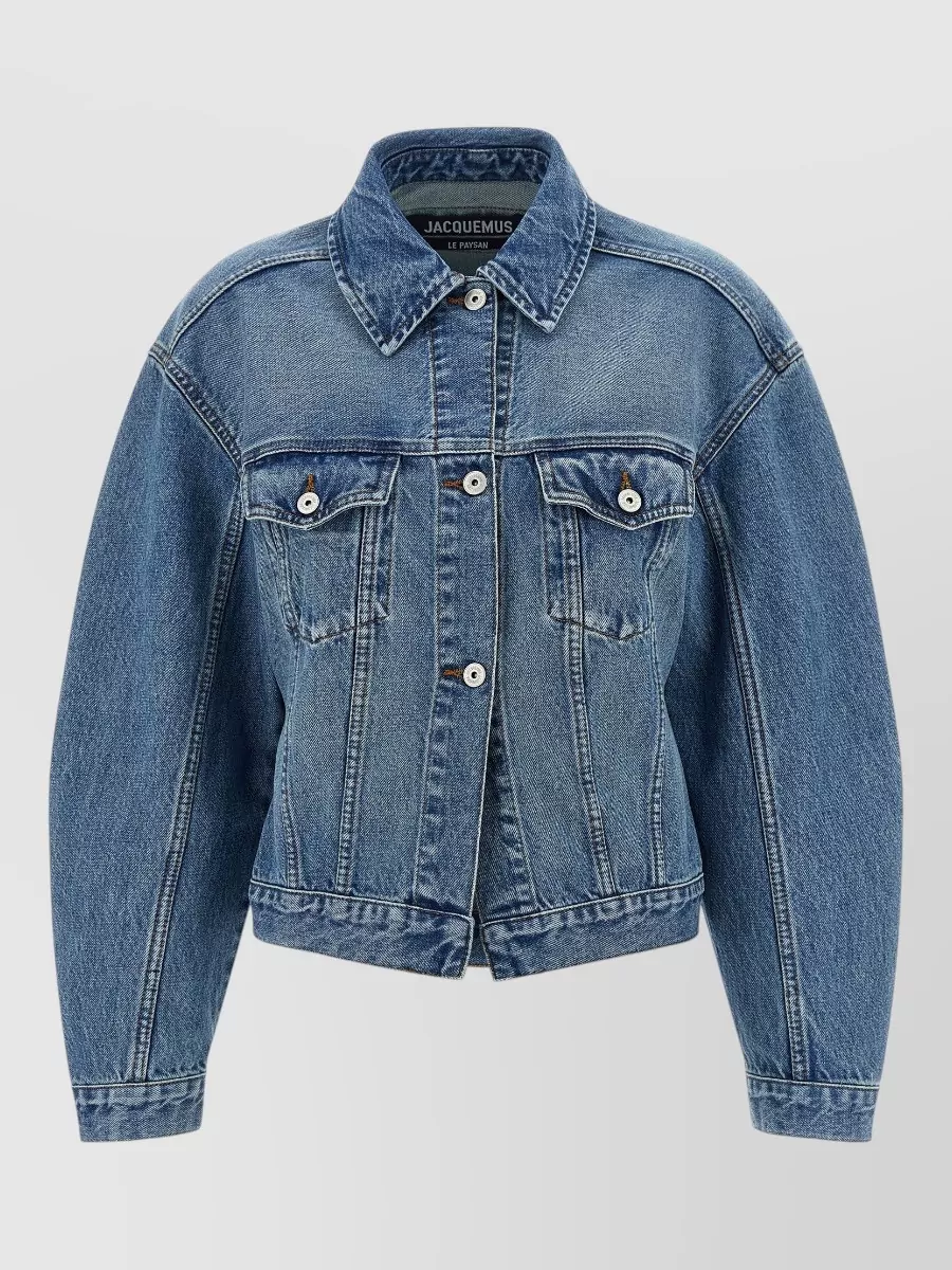 Jacquemus Denim fitted jacket