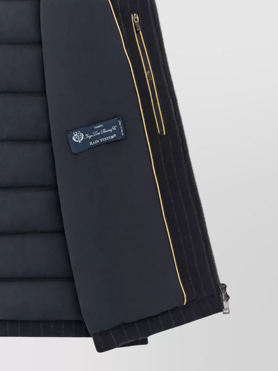 Paul & Shark Virgin Wool Quilted Padded Gilet