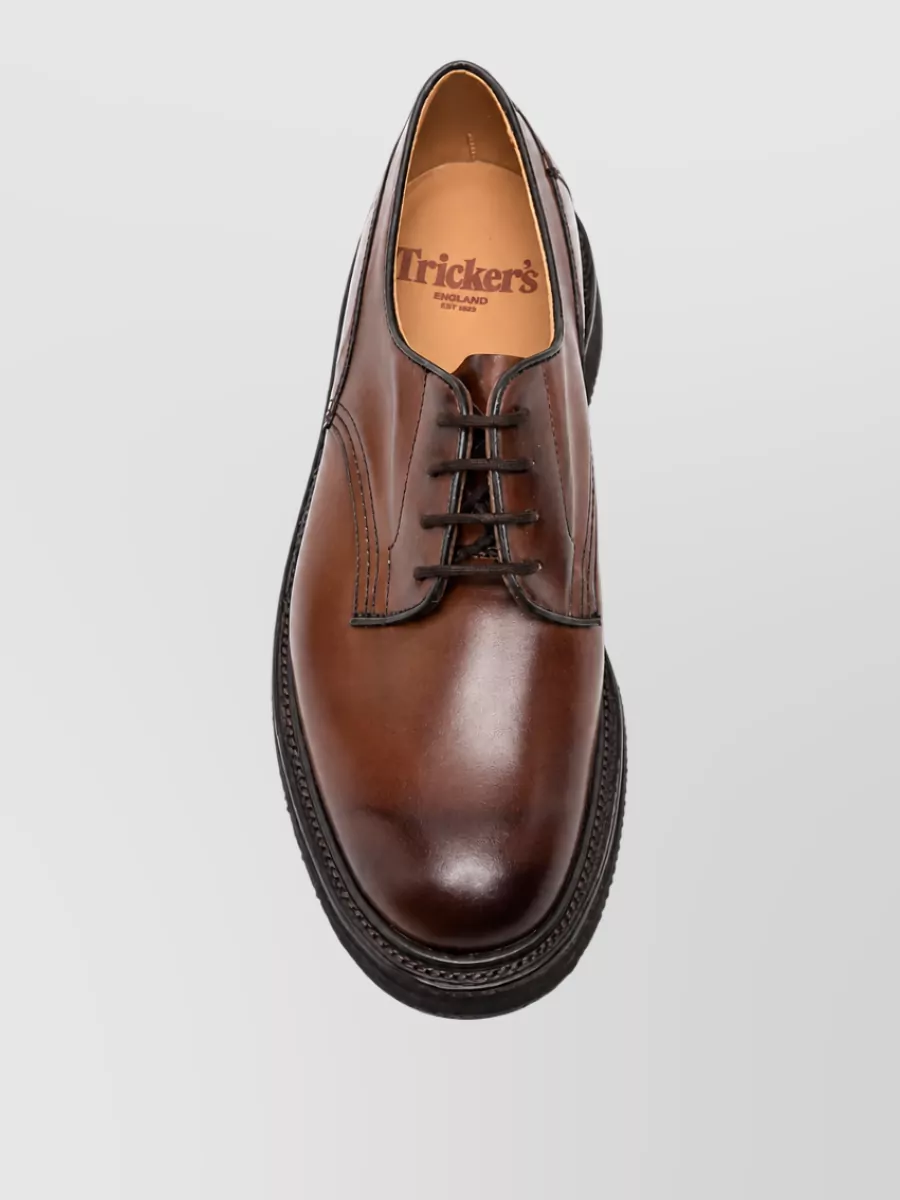 Tricker's Leather Derby Shoes