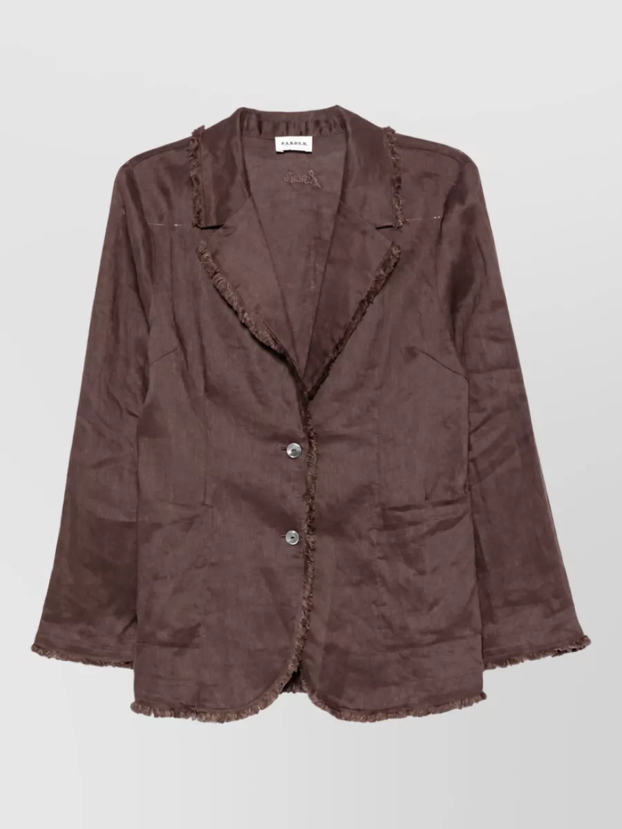 Parosh linen coat