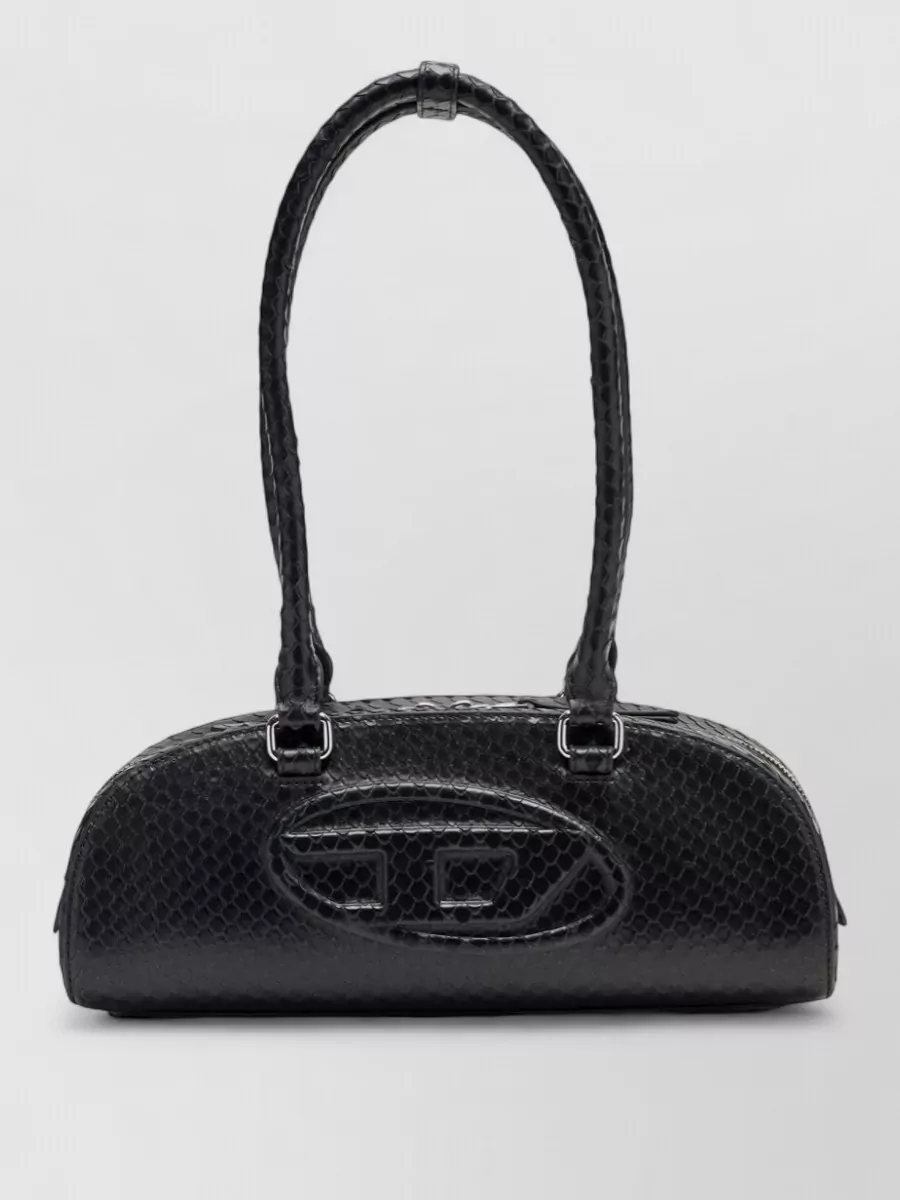 Diesel 1dr dome leather shoulder bag