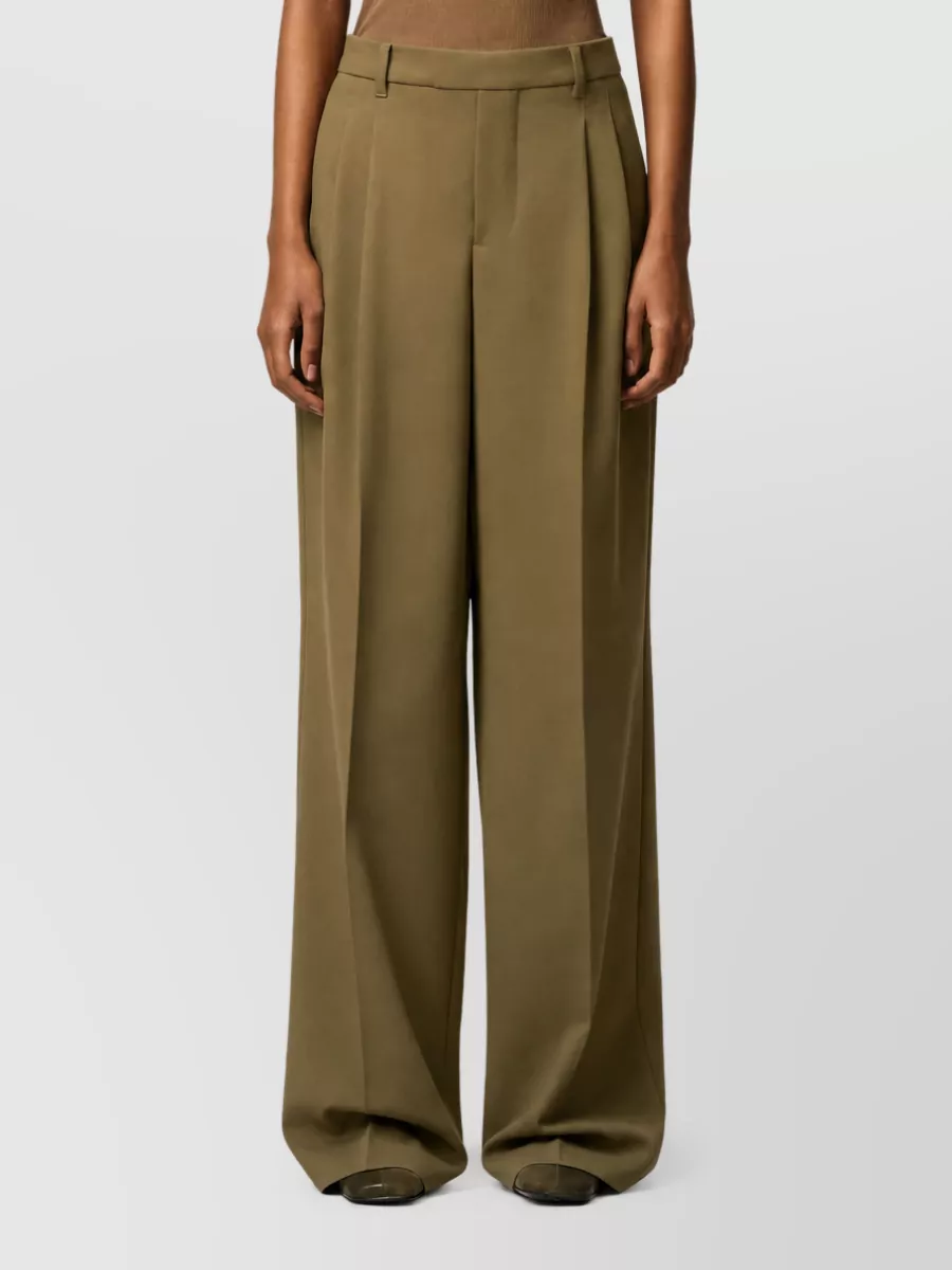 Ami Paris Wide-Leg Trousers