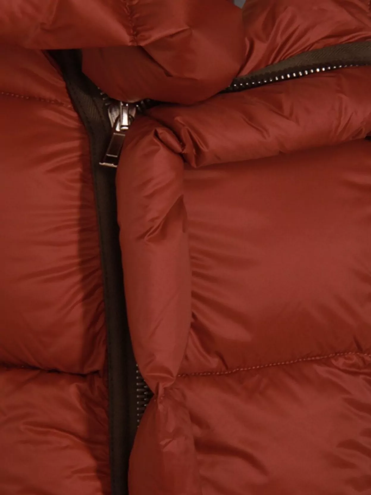 Rick Owens Insulated Long Sleeve Puffer Jacket
