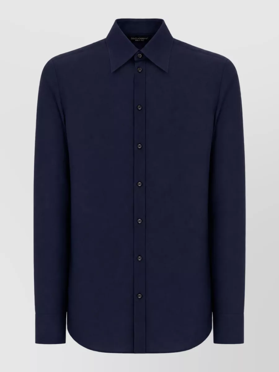 Dolce&Gabbana silk long-sleeve shirt