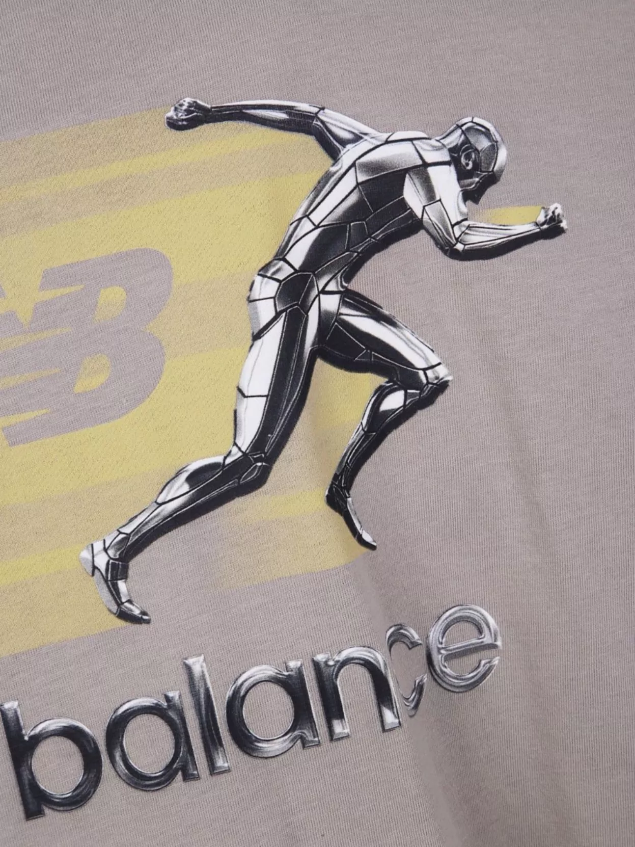 New Balance Graphic Print Crew Neck Short Sleeves