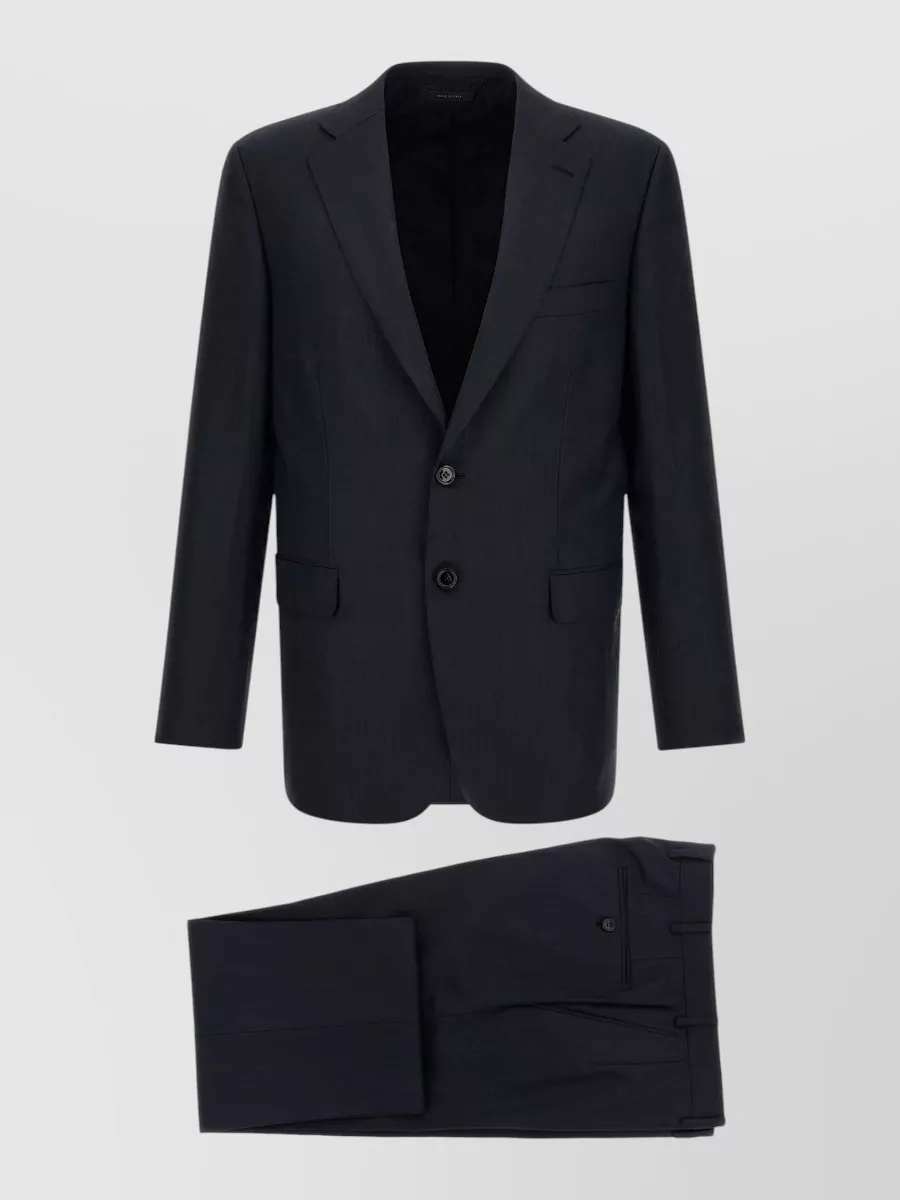 Brioni wool single breasted coat