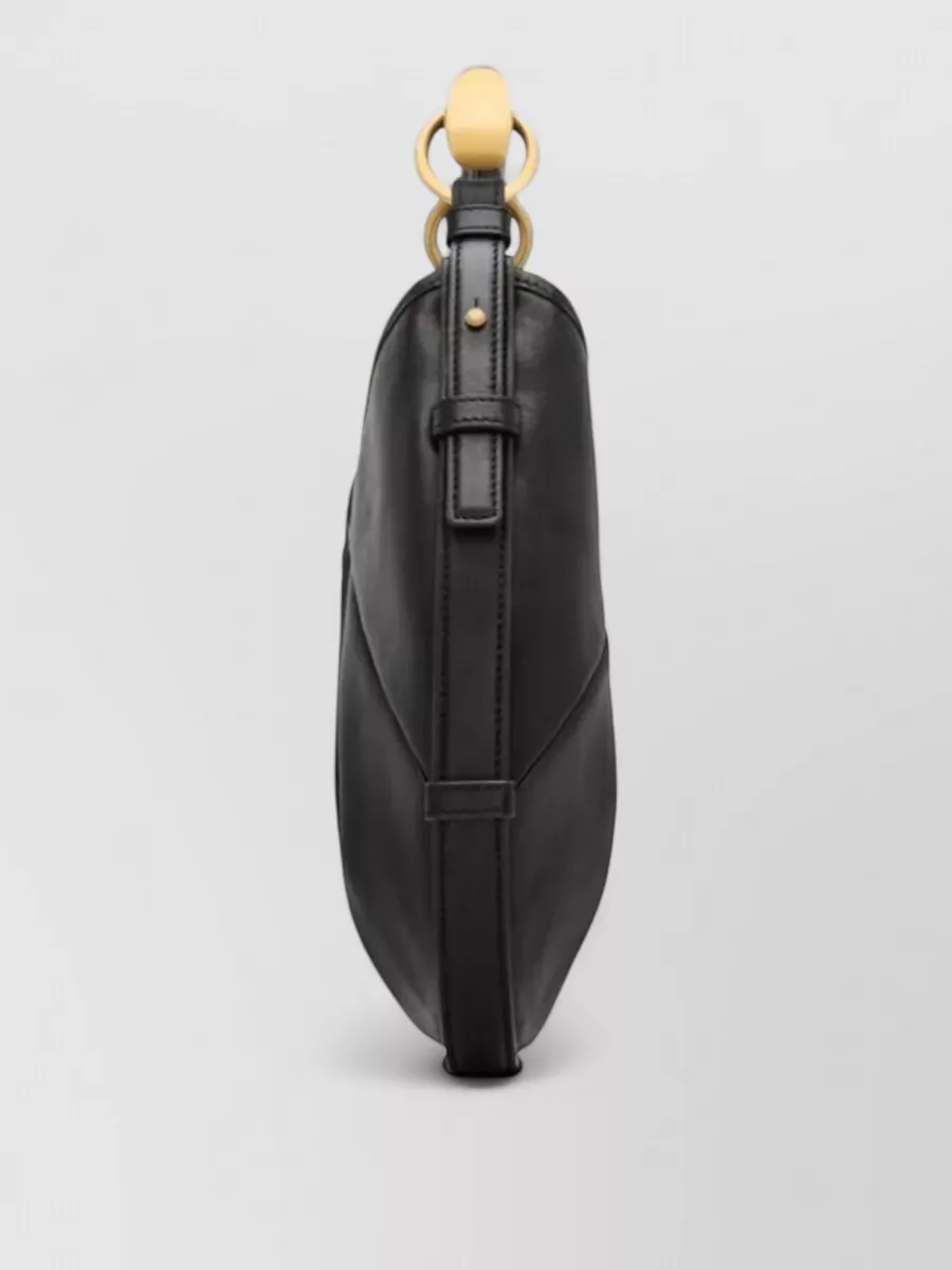 Saint Laurent Mombasa Small Leather Shoulder Bag