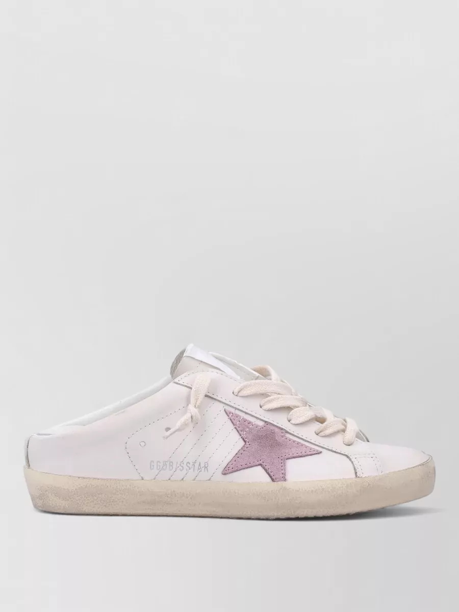 Golden Goose Leather Super-Star Slip-On Slides