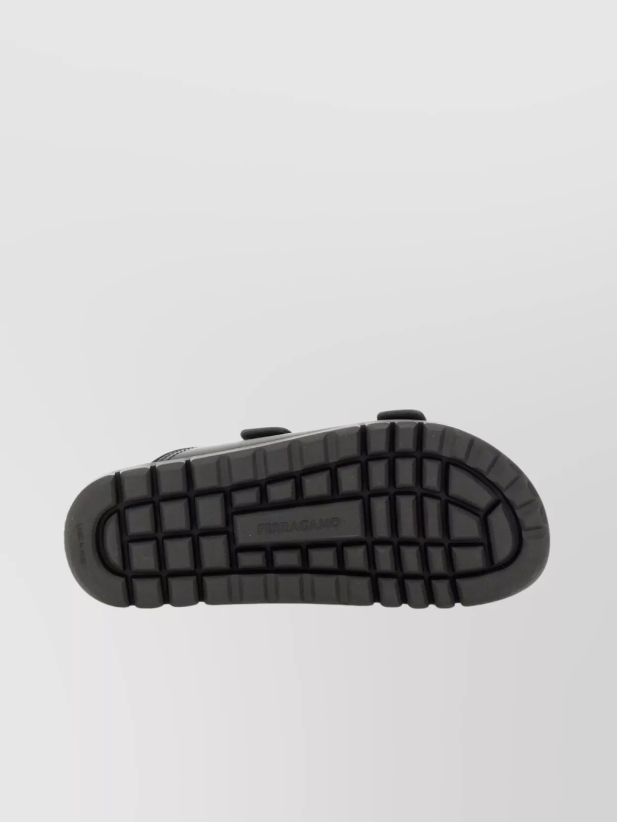 Ferragamo Double Buckle Flat Sole Sandal