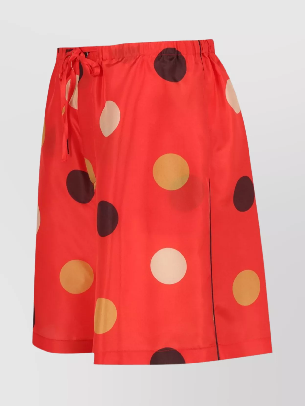 Aspesi Polka-dot Drawstring Shorts
