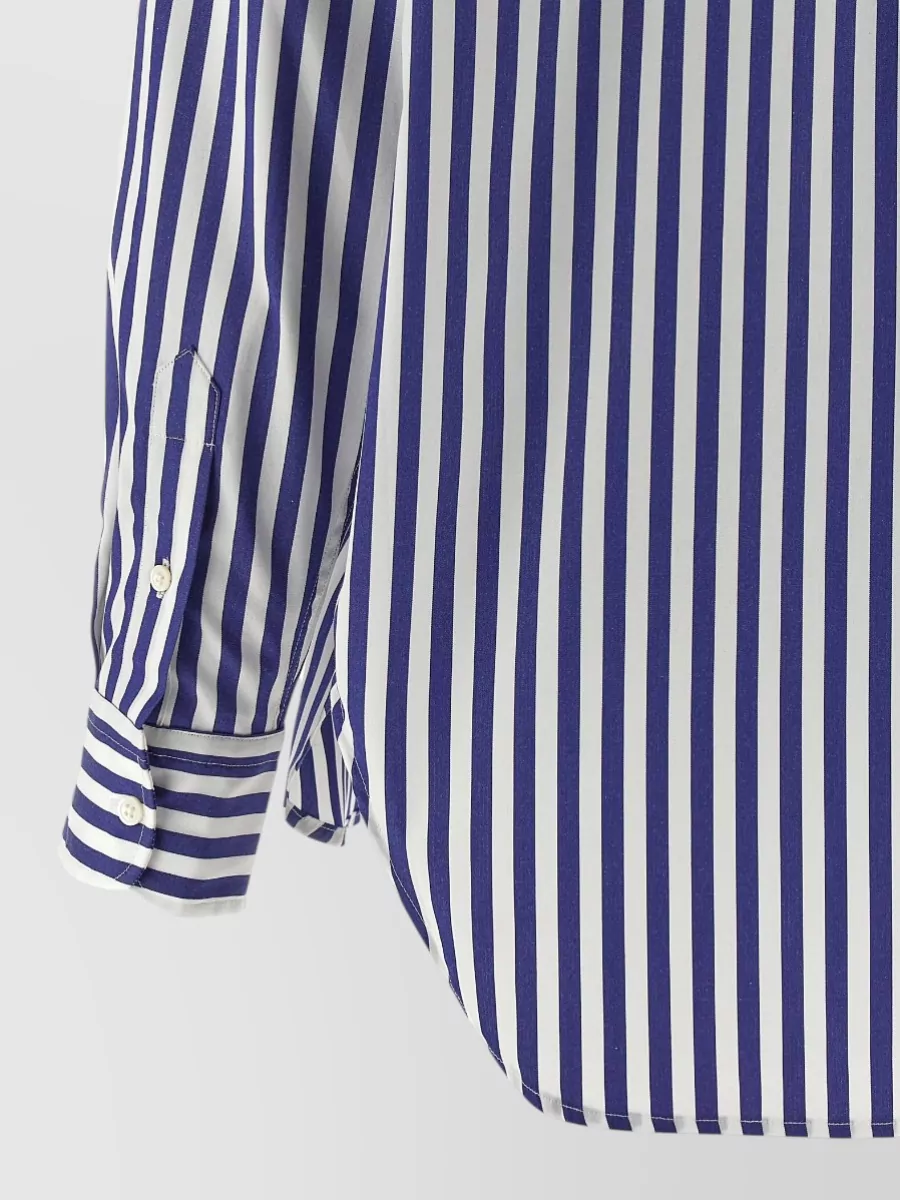 Polo Ralph Lauren Striped Cotton Long-Sleeve Shirt