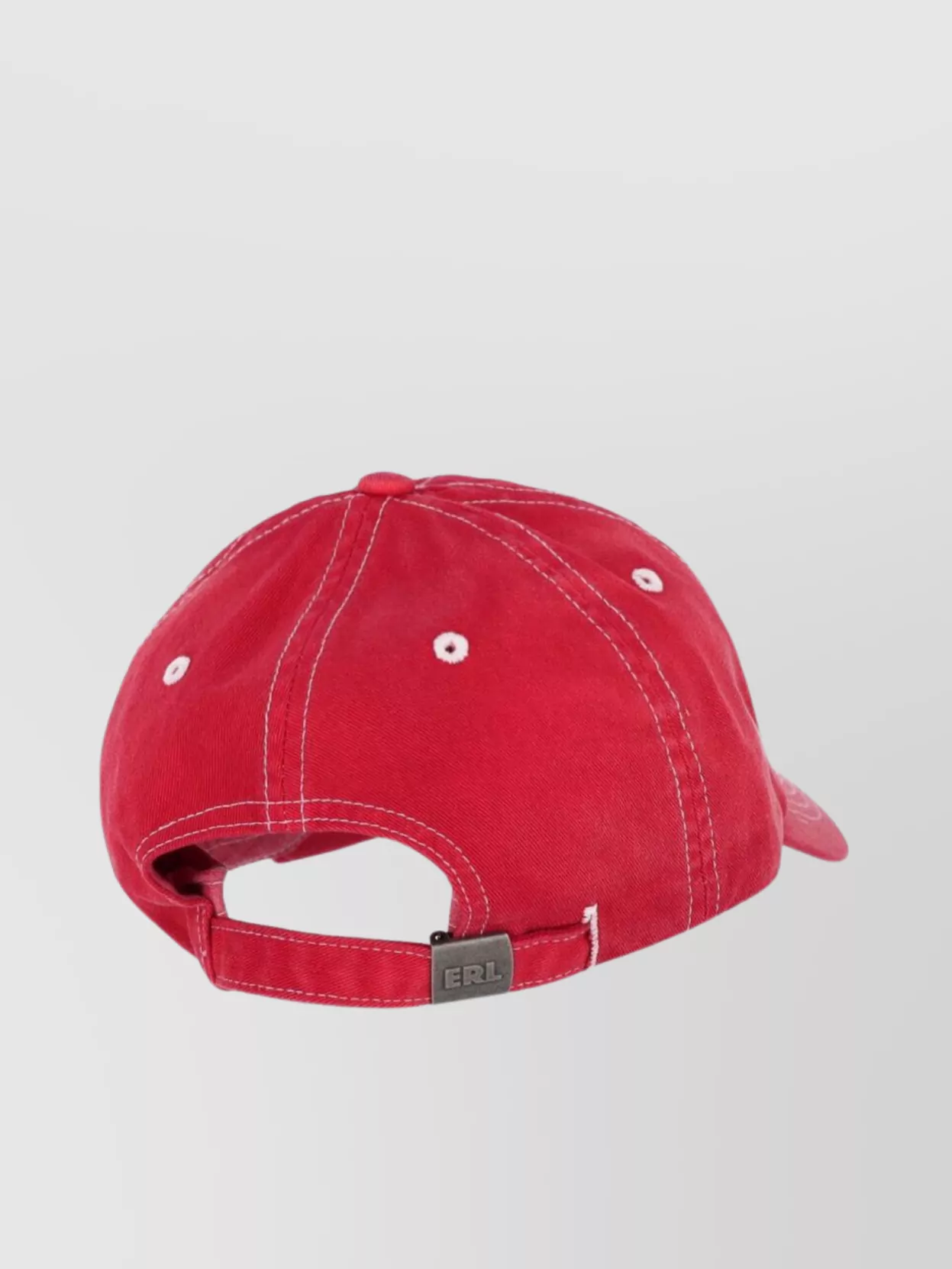 Erl Stitching Contrast Brim Curved Vents Eyelet