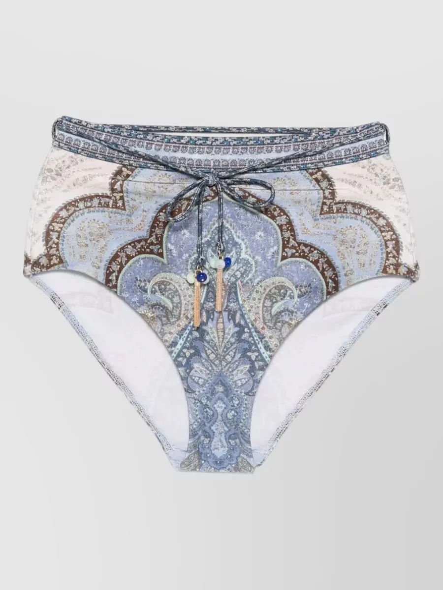 Zimmermann High-waist bikini briefs