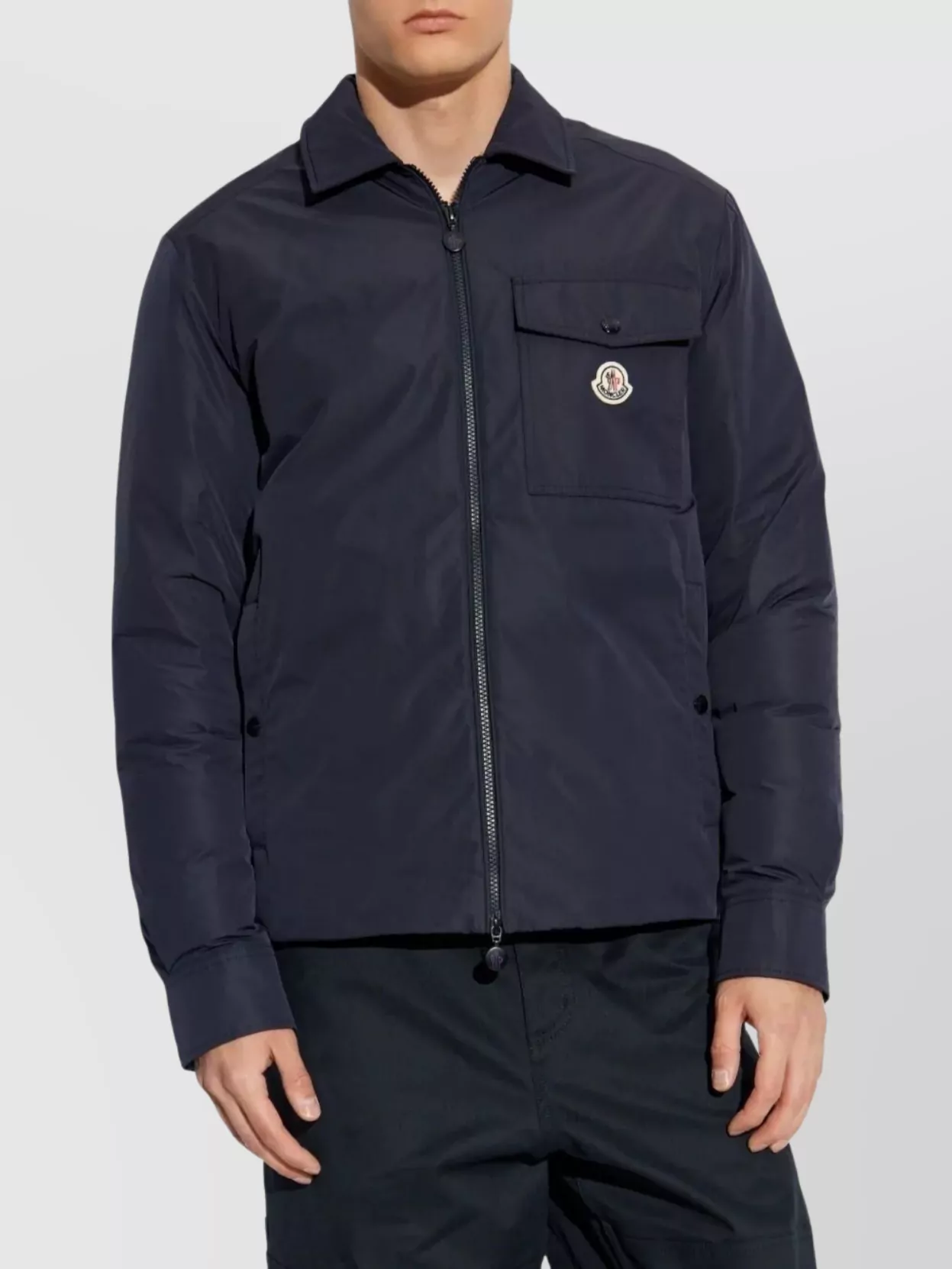 Moncler Shirt Style Jacket Pockets