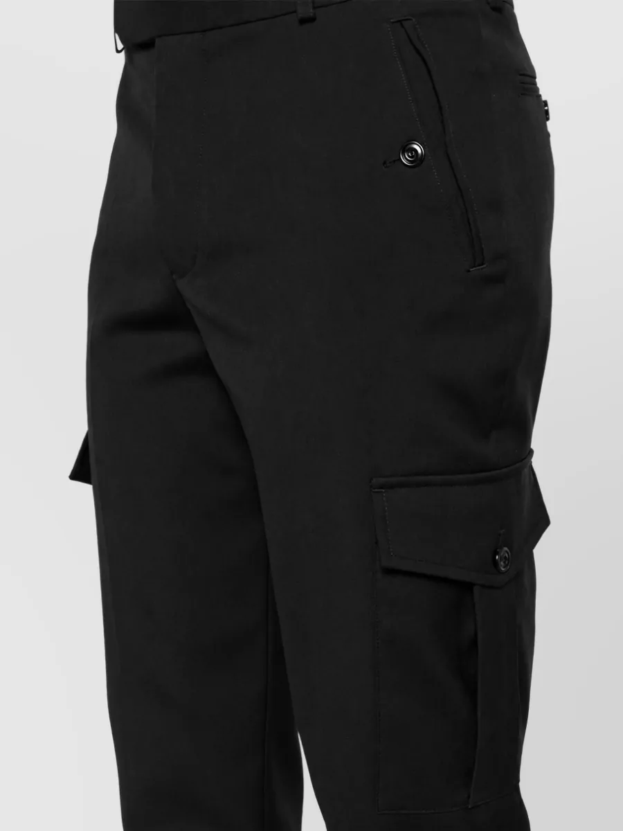 Alexander Mcqueen Wool Tailored Pants