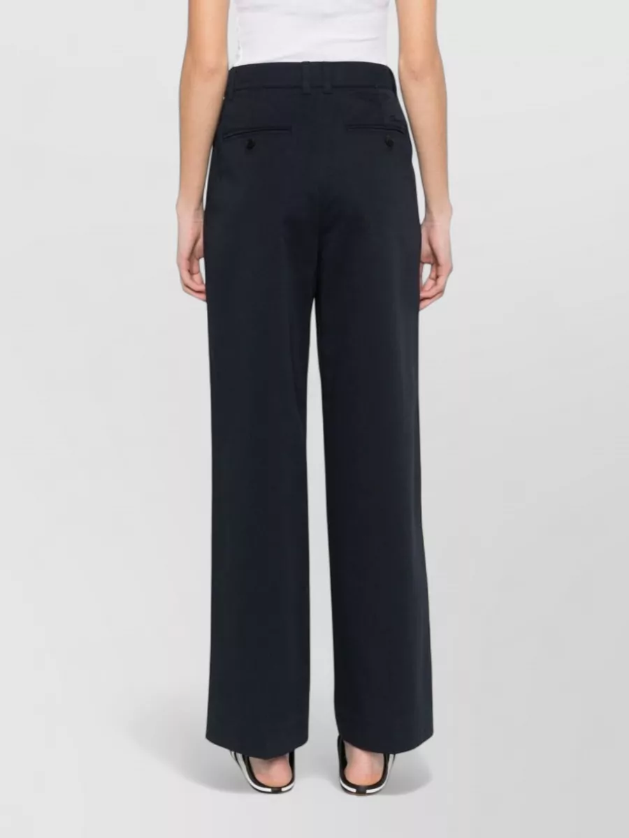 Dunst Pleated Wide-Leg Trousers