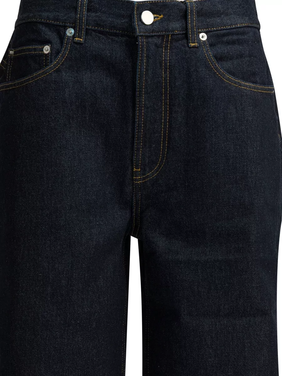 Loulou Studio Denim Straight-Leg Jeans