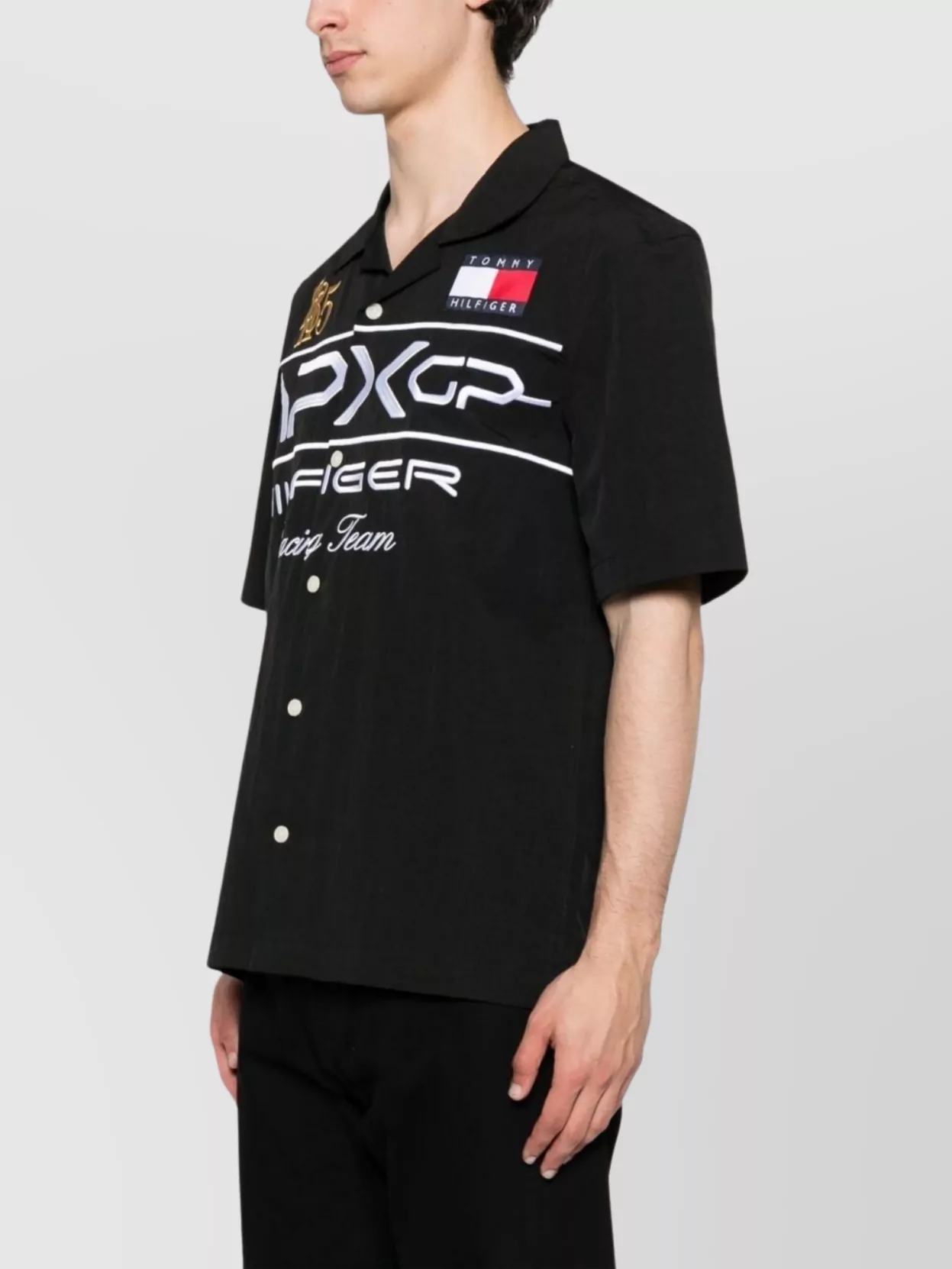 Tommy Hilfiger Printed Patch Short Sleeve Shirt