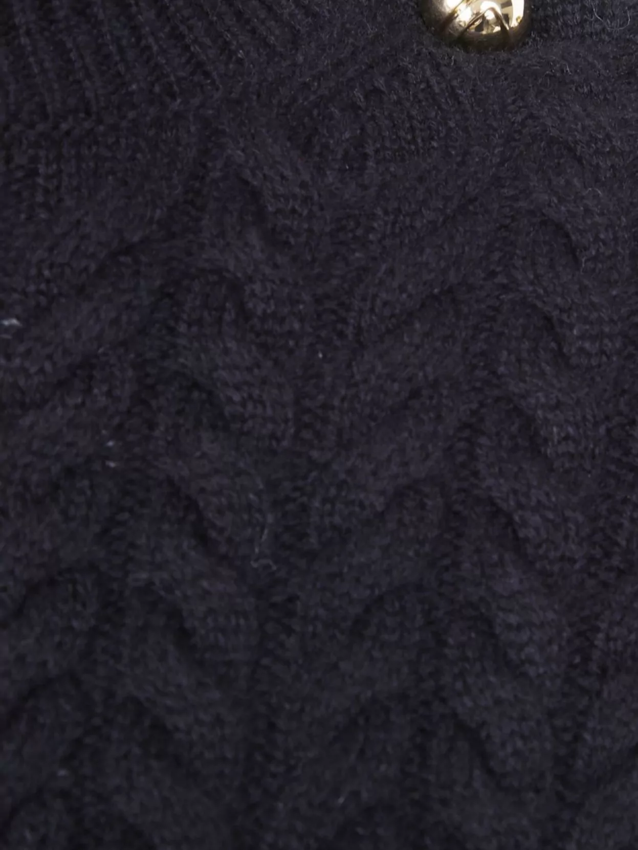 Patou Cozy Knit Jumper Button Detail