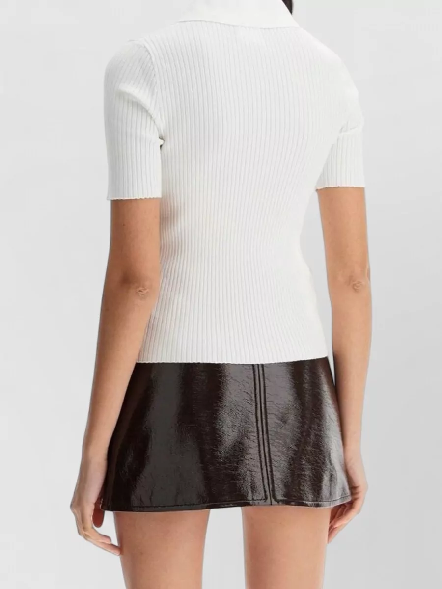 Courrèges Short Sleeve Polo Shirt