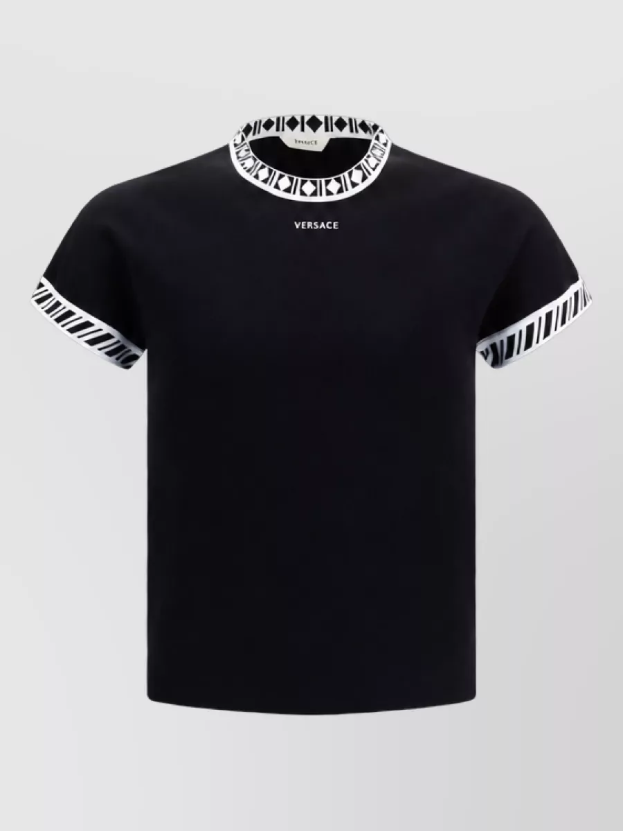 Versace knit short-sleeve t-shirt