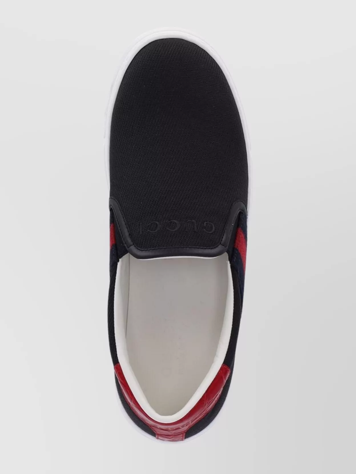 Gucci Casual Slip-On Sneakers Stripe Detail