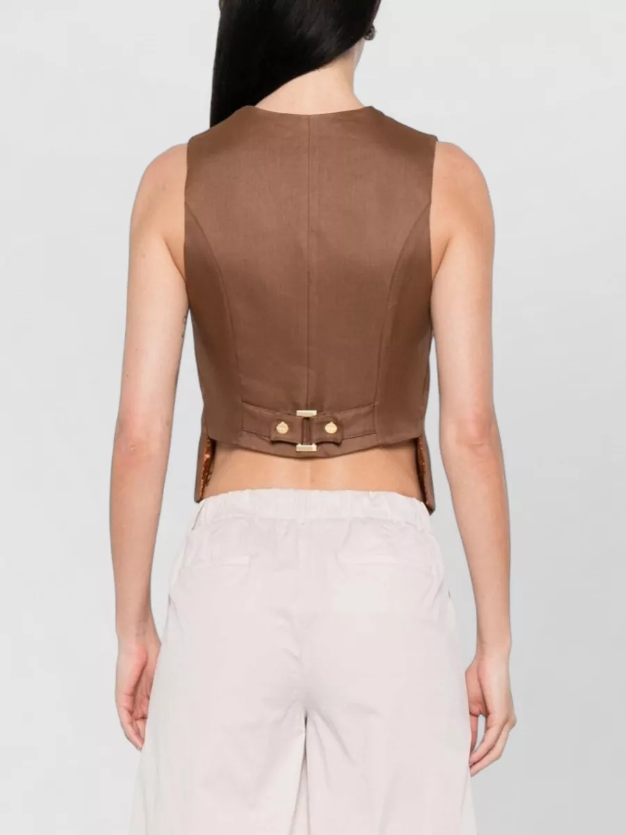 Elisabetta Franchi V-Neck Vest