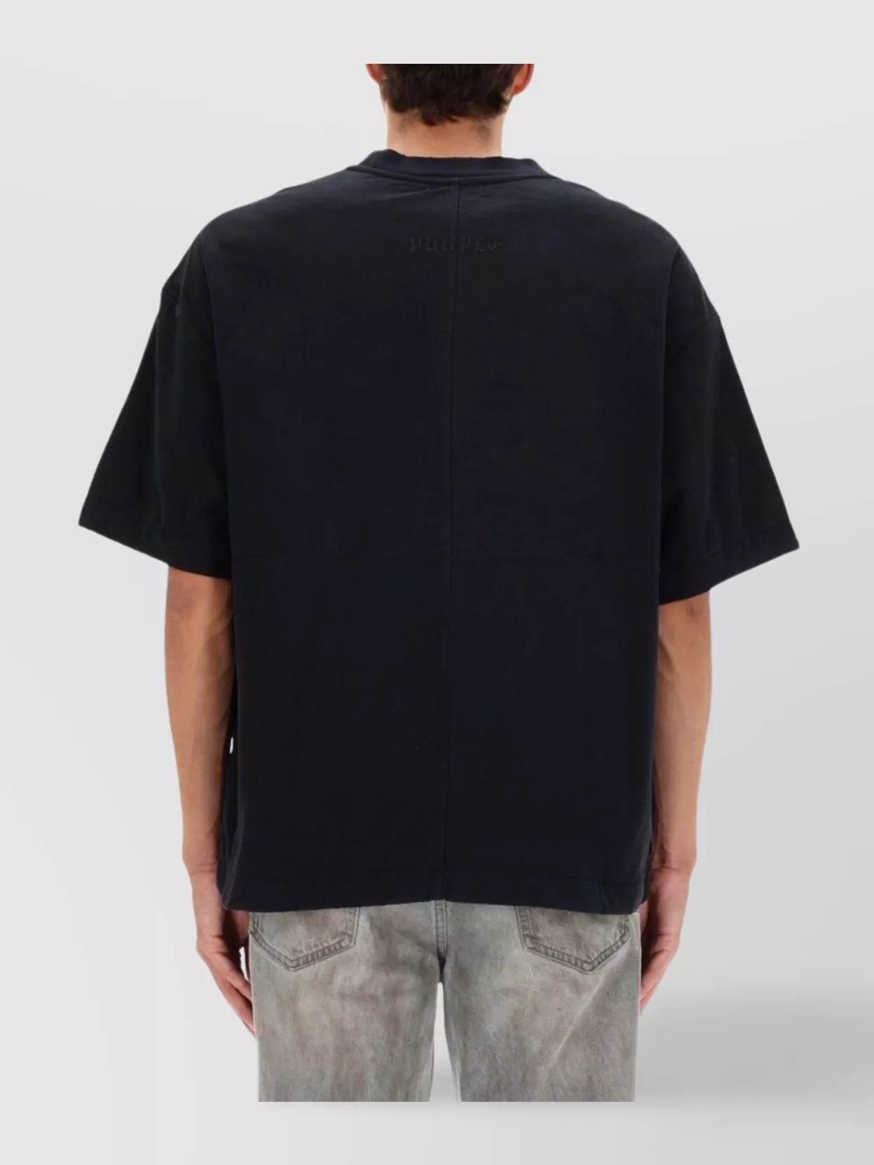 Purple Brand Graphic Relaxed Fit T-Shirt With Short Sleeves