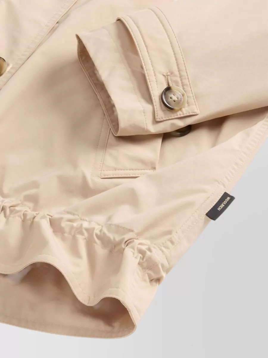 Woolrich Cropped Hooded Jacket