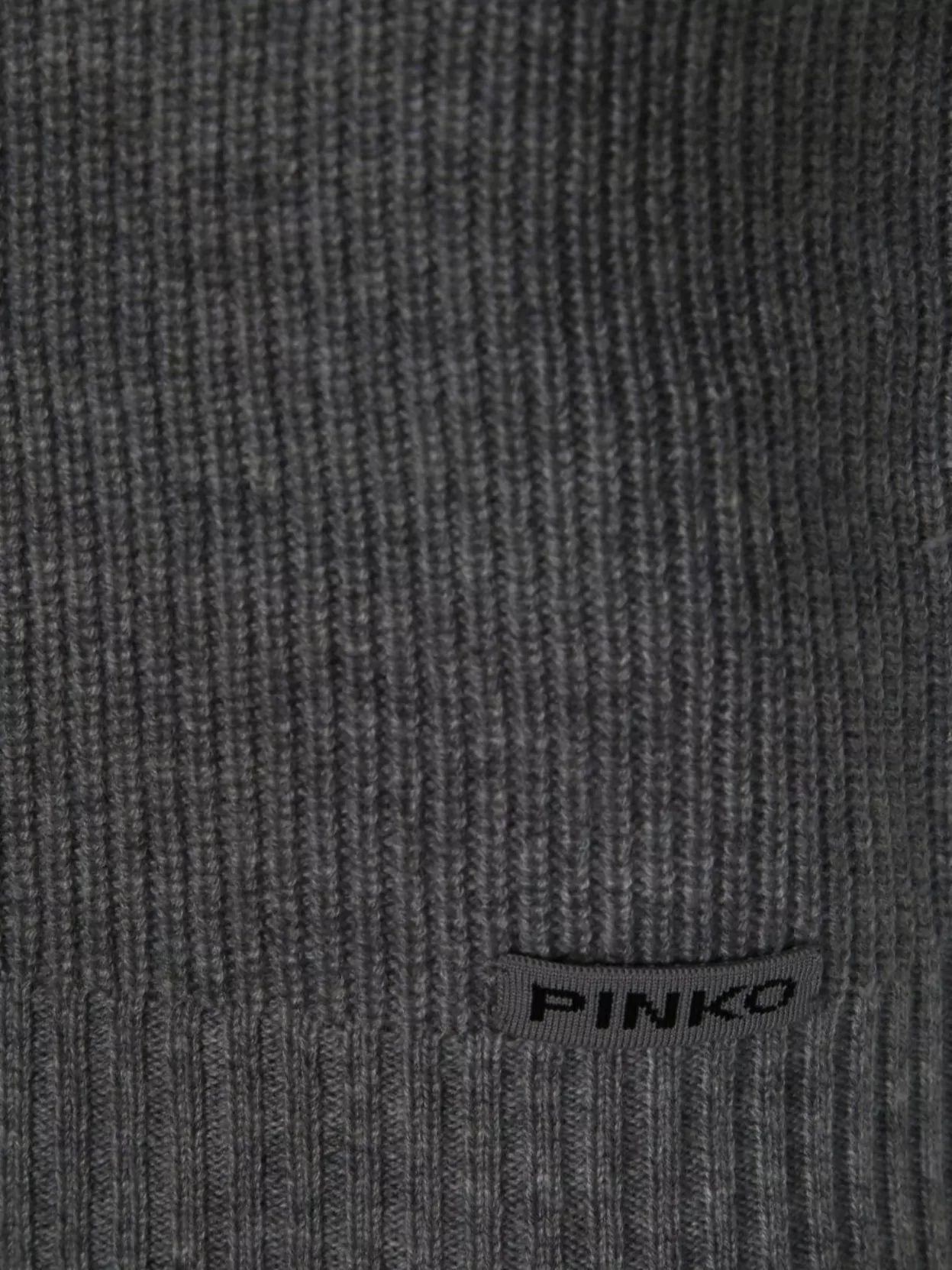 Pinko Ribbed Sleeveless V-Neck Top
