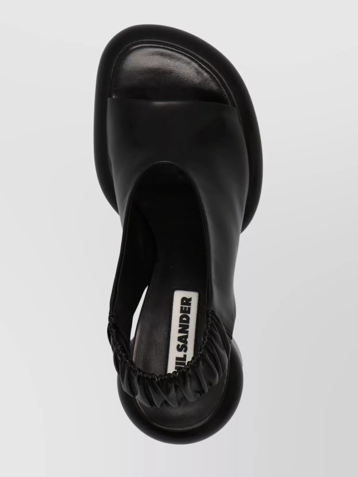 Jil Sander Cushioned Open Toe Chunky Heel Sandals