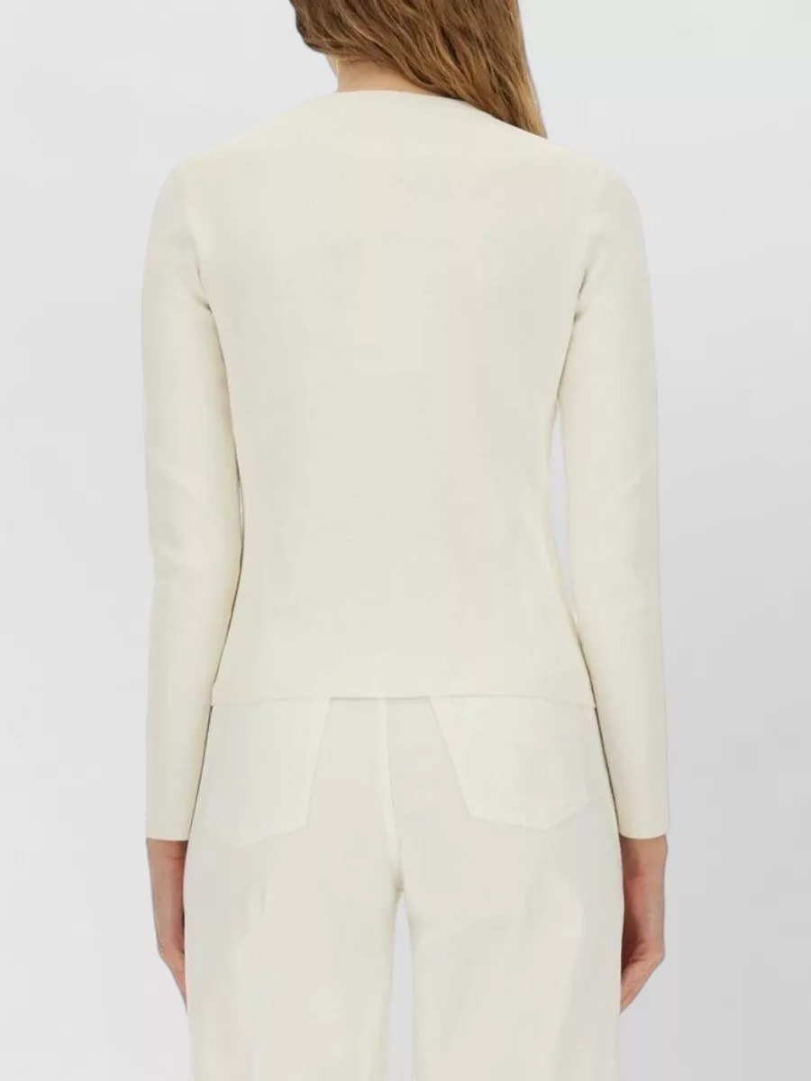 Max Mara Logo-Knit Top