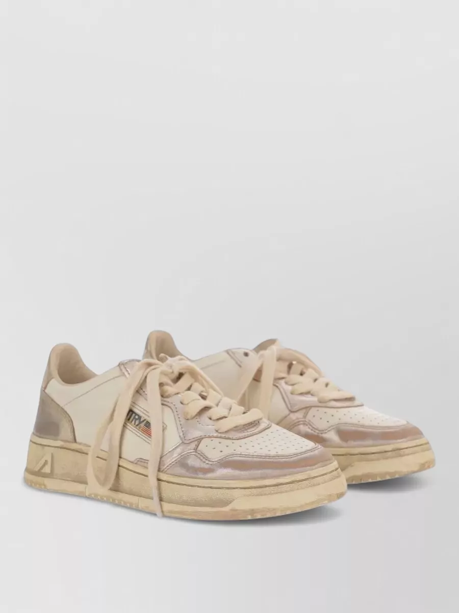 Autry leather low-top sneakers