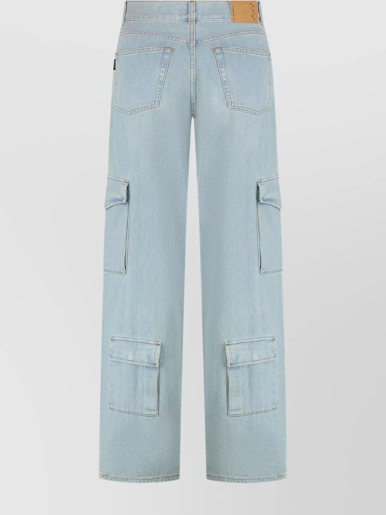 Haikure Cargo Pockets Wide Leg Trousers
