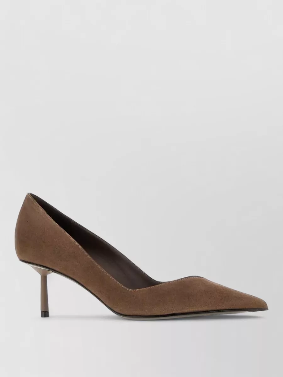Le Silla suede leather pumps